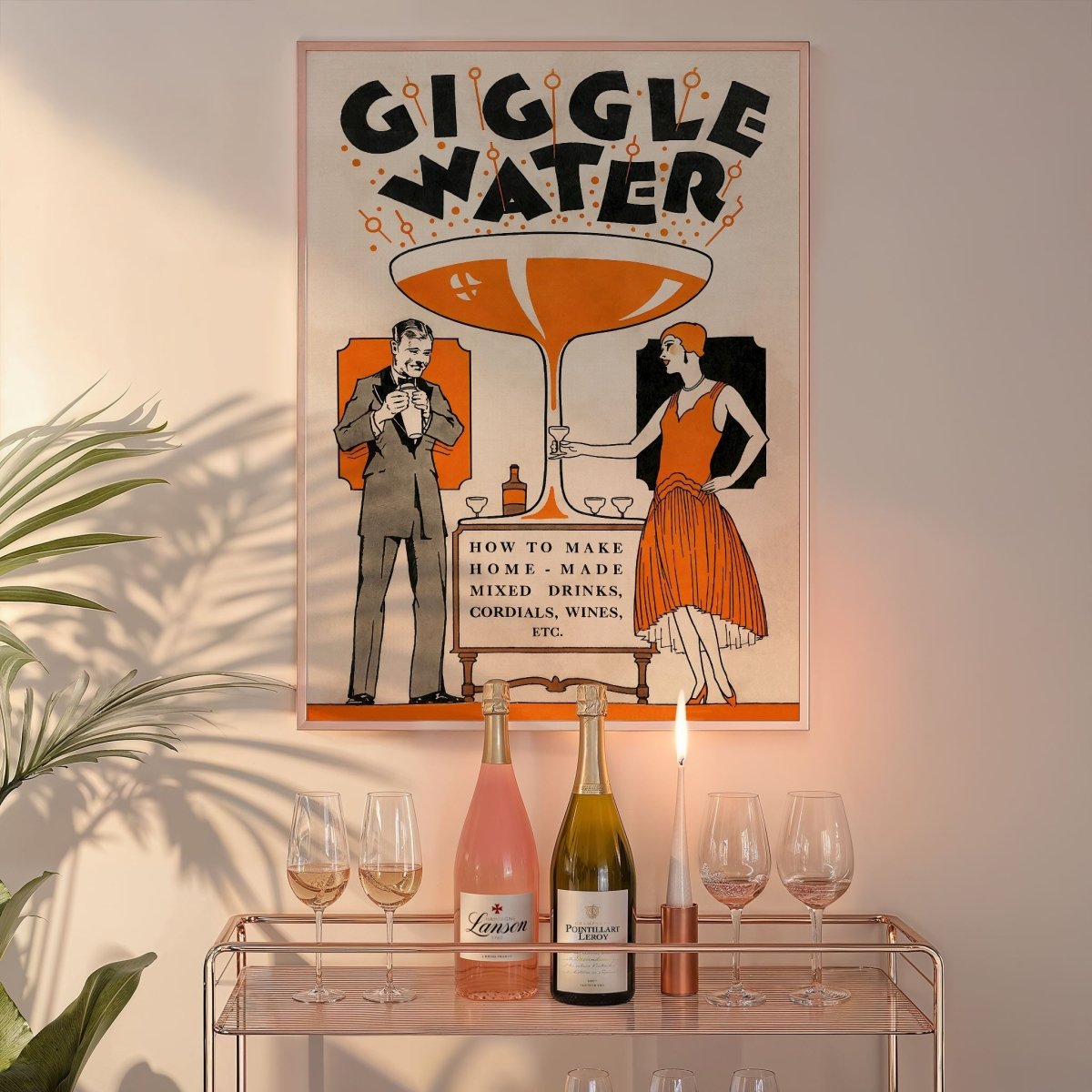 Bar Cart Posters - ReeseFaithDesigns