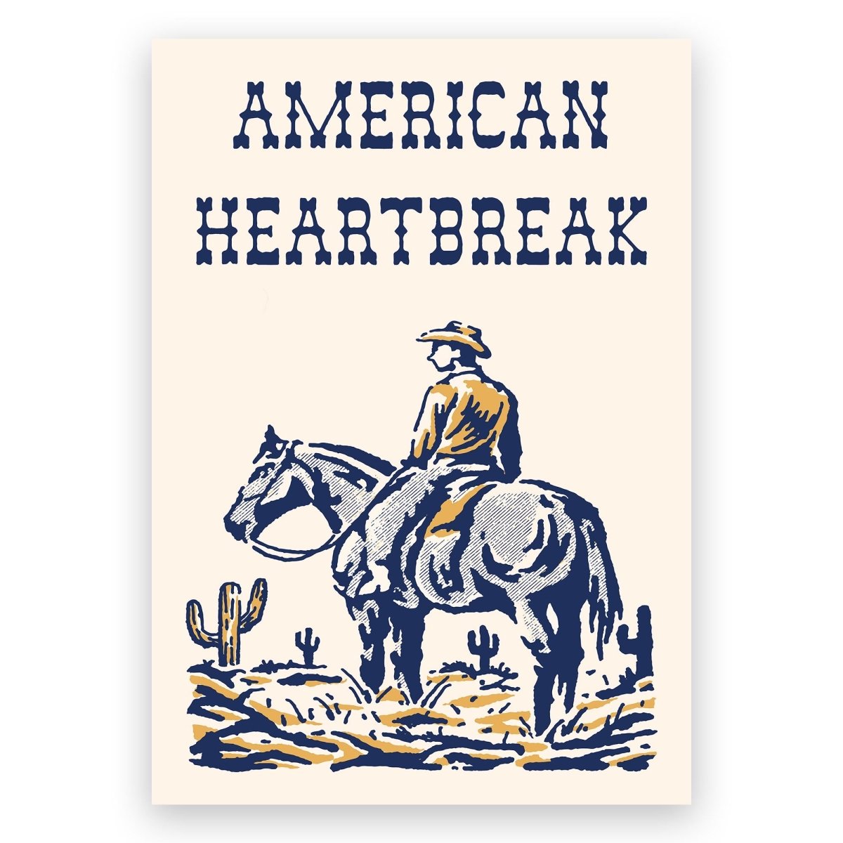 American Heartbreak Poster - ReeseFaithDesigns