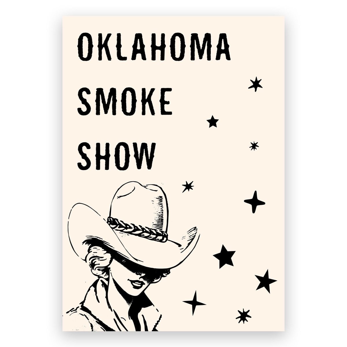 Oklahoma Smokeshow Poster - ReeseFaithDesigns