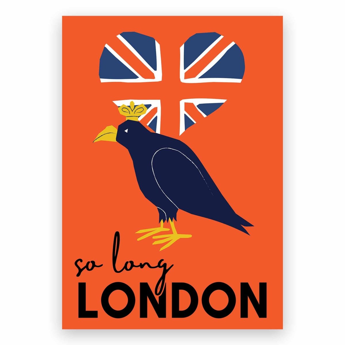 So Long London Poster - ReeseFaithDesigns