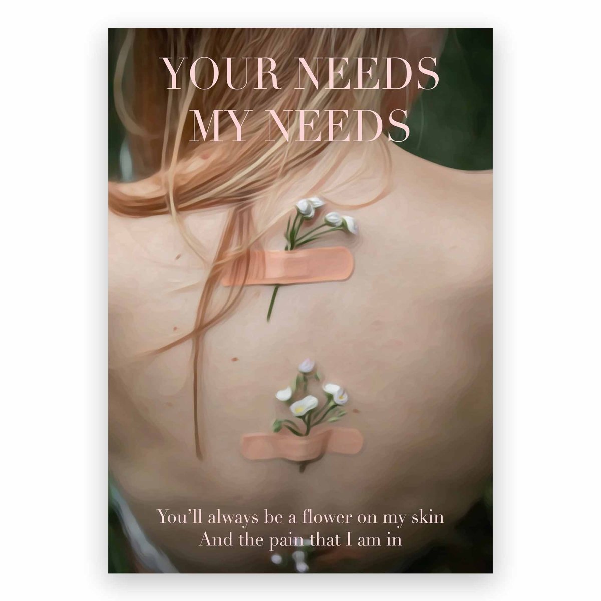 Your Needs, My Needs Poster - ReeseFaithDesigns